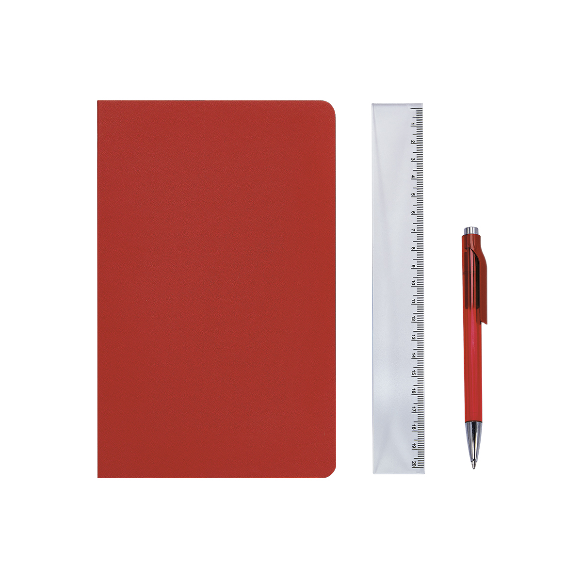 Set de Libreta Nodi Rojo Set de Libreta Nodi Rojo